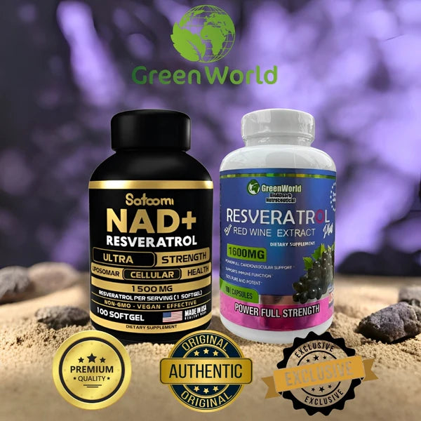 NAD SATOOMI  + RESVERATROL